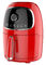 OEMは小さいデジタル空気フライ鍋、オイルのない赤い色2lの空気フライ鍋を受け入れます
